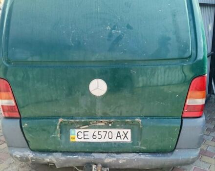 Зеленый Мерседес Вито, объемом двигателя 2.5 л и пробегом 150 тыс. км за 3500 $, фото 4 на Automoto.ua
