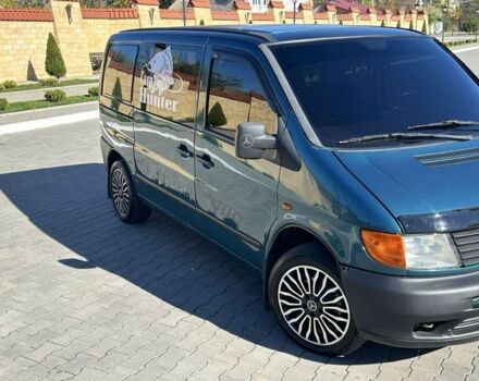 Зеленый Мерседес Вито, объемом двигателя 2.2 л и пробегом 280 тыс. км за 4350 $, фото 4 на Automoto.ua