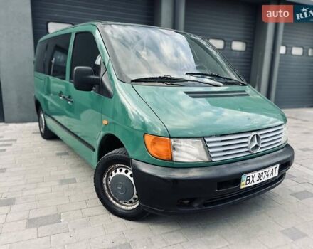 Зеленый Мерседес Вито, объемом двигателя 2.2 л и пробегом 325 тыс. км за 3499 $, фото 2 на Automoto.ua