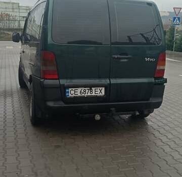 Зеленый Мерседес Вито, объемом двигателя 2.2 л и пробегом 430 тыс. км за 6200 $, фото 5 на Automoto.ua