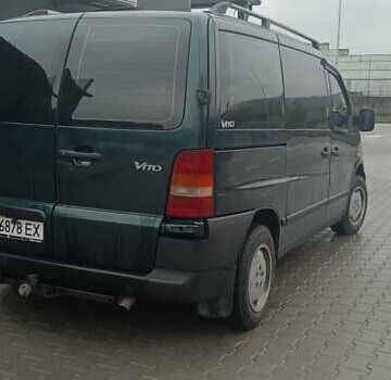 Зеленый Мерседес Вито, объемом двигателя 2.2 л и пробегом 430 тыс. км за 6200 $, фото 6 на Automoto.ua