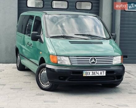 Зеленый Мерседес Вито, объемом двигателя 2.2 л и пробегом 325 тыс. км за 3499 $, фото 3 на Automoto.ua