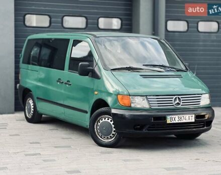 Зеленый Мерседес Вито, объемом двигателя 2.2 л и пробегом 325 тыс. км за 3499 $, фото 5 на Automoto.ua