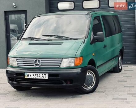 Зеленый Мерседес Вито, объемом двигателя 2.2 л и пробегом 325 тыс. км за 3499 $, фото 6 на Automoto.ua