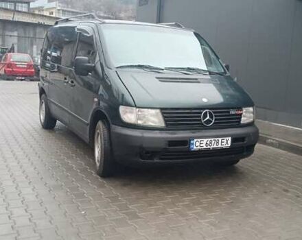 Зеленый Мерседес Вито, объемом двигателя 2.2 л и пробегом 430 тыс. км за 6200 $, фото 1 на Automoto.ua