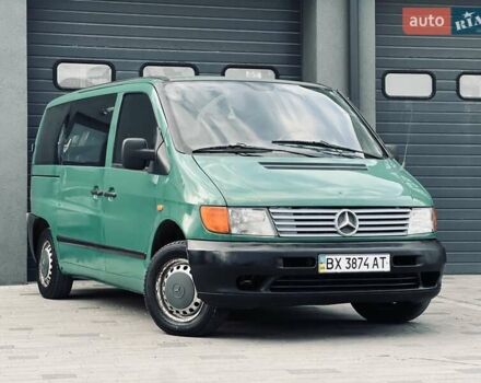 Зеленый Мерседес Вито, объемом двигателя 2.2 л и пробегом 325 тыс. км за 3499 $, фото 1 на Automoto.ua