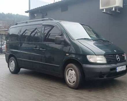 Зеленый Мерседес Вито, объемом двигателя 2.2 л и пробегом 430 тыс. км за 6200 $, фото 2 на Automoto.ua