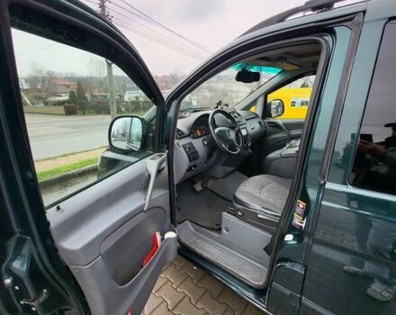 Зеленый Мерседес Вито, объемом двигателя 2.15 л и пробегом 458 тыс. км за 9900 $, фото 3 на Automoto.ua