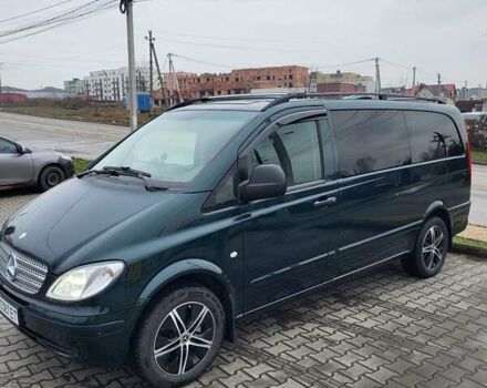 Зеленый Мерседес Вито, объемом двигателя 2.15 л и пробегом 458 тыс. км за 9900 $, фото 32 на Automoto.ua
