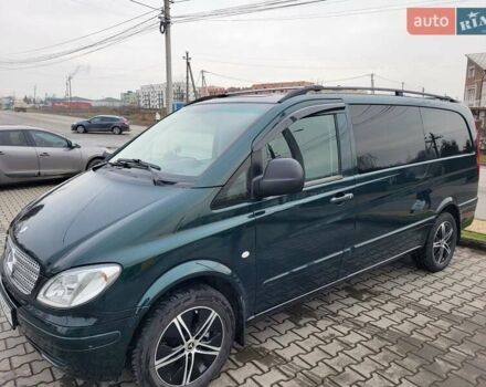Зеленый Мерседес Вито, объемом двигателя 2.15 л и пробегом 458 тыс. км за 9900 $, фото 38 на Automoto.ua