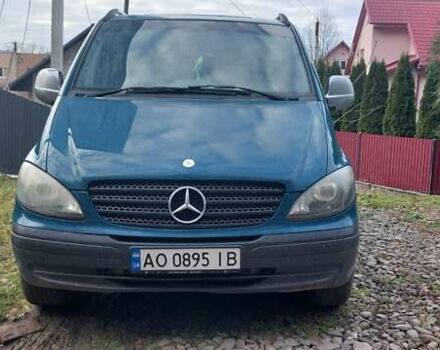 Зеленый Мерседес Вито, объемом двигателя 2.2 л и пробегом 300 тыс. км за 4900 $, фото 5 на Automoto.ua