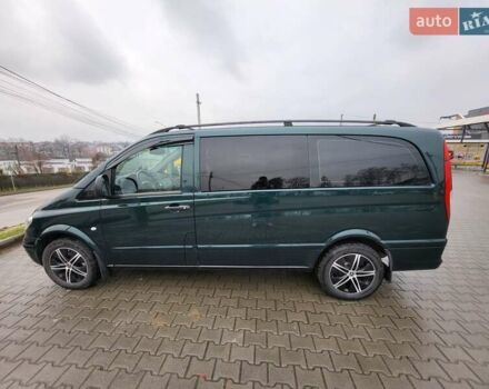 Зеленый Мерседес Вито, объемом двигателя 2.15 л и пробегом 458 тыс. км за 9900 $, фото 1 на Automoto.ua