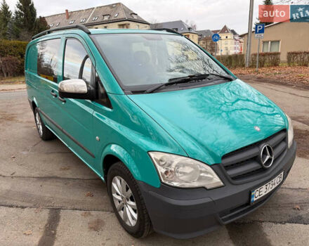 Зеленый Мерседес Вито, объемом двигателя 2.2 л и пробегом 544 тыс. км за 9000 $, фото 4 на Automoto.ua