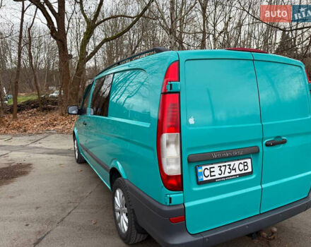 Зеленый Мерседес Вито, объемом двигателя 2.2 л и пробегом 544 тыс. км за 9000 $, фото 1 на Automoto.ua