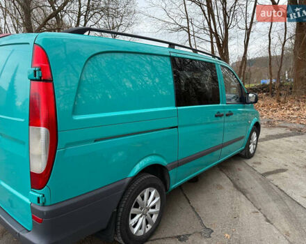 Зеленый Мерседес Вито, объемом двигателя 2.2 л и пробегом 544 тыс. км за 9000 $, фото 5 на Automoto.ua