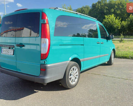 Зеленый Мерседес Вито, объемом двигателя 2.14 л и пробегом 200 тыс. км за 13500 $, фото 1 на Automoto.ua