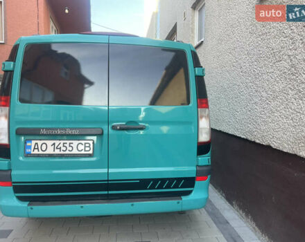 Зеленый Мерседес Вито, объемом двигателя 2.2 л и пробегом 202 тыс. км за 14150 $, фото 4 на Automoto.ua