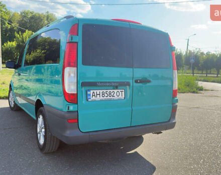 Зеленый Мерседес Вито, объемом двигателя 2.14 л и пробегом 200 тыс. км за 13500 $, фото 13 на Automoto.ua