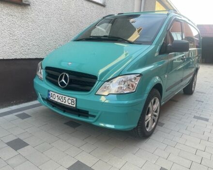 Зеленый Мерседес Вито, объемом двигателя 2.1 л и пробегом 202 тыс. км за 14200 $, фото 5 на Automoto.ua