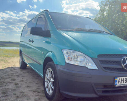 Зеленый Мерседес Вито, объемом двигателя 2.14 л и пробегом 200 тыс. км за 13500 $, фото 21 на Automoto.ua
