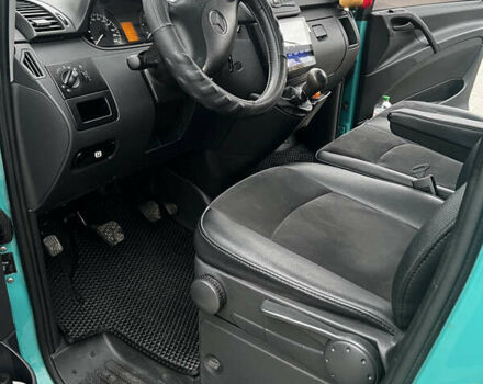 Зеленый Мерседес Вито, объемом двигателя 2.1 л и пробегом 203 тыс. км за 13500 $, фото 7 на Automoto.ua