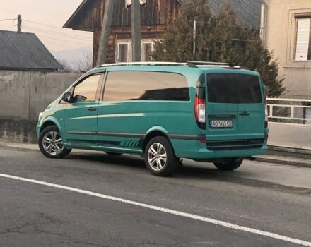 Зеленый Мерседес Вито, объемом двигателя 2.1 л и пробегом 202 тыс. км за 14200 $, фото 1 на Automoto.ua
