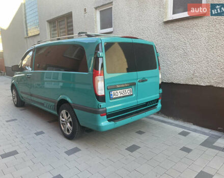 Зеленый Мерседес Вито, объемом двигателя 2.2 л и пробегом 202 тыс. км за 14150 $, фото 11 на Automoto.ua