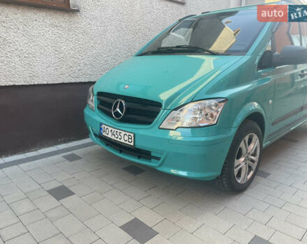 Зеленый Мерседес Вито, объемом двигателя 2.2 л и пробегом 202 тыс. км за 14150 $, фото 12 на Automoto.ua