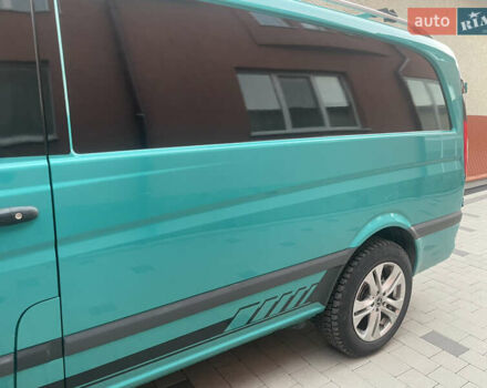 Зеленый Мерседес Вито, объемом двигателя 2.2 л и пробегом 202 тыс. км за 14150 $, фото 3 на Automoto.ua