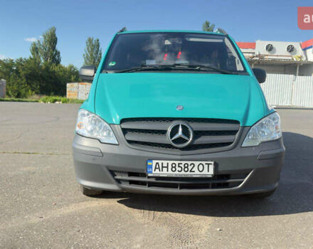 Зеленый Мерседес Вито, объемом двигателя 2.14 л и пробегом 200 тыс. км за 13500 $, фото 11 на Automoto.ua