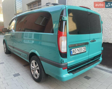 Зеленый Мерседес Вито, объемом двигателя 2.2 л и пробегом 202 тыс. км за 14150 $, фото 10 на Automoto.ua