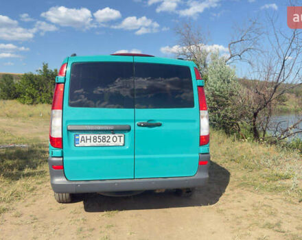 Зеленый Мерседес Вито, объемом двигателя 2.14 л и пробегом 200 тыс. км за 13500 $, фото 8 на Automoto.ua