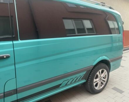 Зеленый Мерседес Вито, объемом двигателя 2.1 л и пробегом 202 тыс. км за 14200 $, фото 2 на Automoto.ua