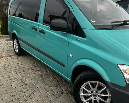 Зеленый Мерседес Вито, объемом двигателя 2.1 л и пробегом 203 тыс. км за 13500 $, фото 3 на Automoto.ua