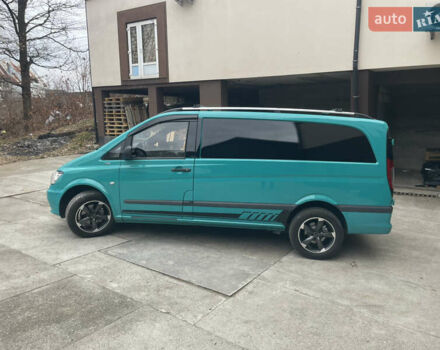 Зеленый Мерседес Вито, объемом двигателя 2.2 л и пробегом 202 тыс. км за 14150 $, фото 2 на Automoto.ua