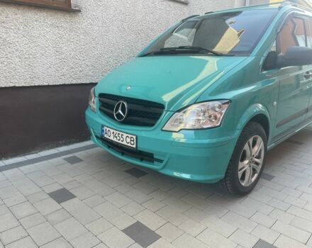 Зеленый Мерседес Вито, объемом двигателя 2.1 л и пробегом 202 тыс. км за 14200 $, фото 10 на Automoto.ua