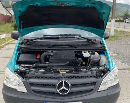 Зеленый Мерседес Вито, объемом двигателя 2.14 л и пробегом 328 тыс. км за 13700 $, фото 26 на Automoto.ua