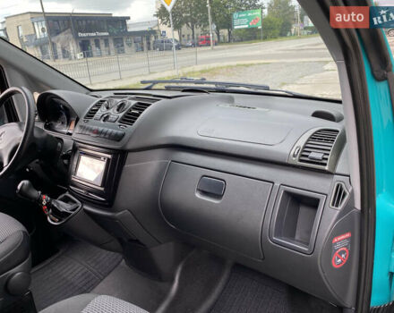 Зеленый Мерседес Вито, объемом двигателя 2.14 л и пробегом 328 тыс. км за 13700 $, фото 5 на Automoto.ua