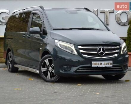 Зеленый Мерседес Вито, объемом двигателя 2.2 л и пробегом 99 тыс. км за 21500 $, фото 1 на Automoto.ua