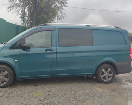 Зеленый Мерседес Вито, объемом двигателя 2.1 л и пробегом 155 тыс. км за 22100 $, фото 3 на Automoto.ua