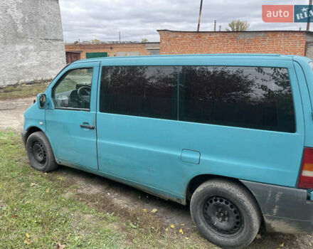 Зелений Мерседес Віто, об'ємом двигуна 2.2 л та пробігом 516 тис. км за 3200 $, фото 1 на Automoto.ua