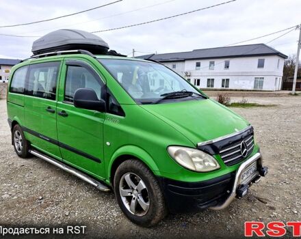 Зеленый Мерседес Вито, объемом двигателя 2.1 л и пробегом 296 тыс. км за 6200 $, фото 5 на Automoto.ua
