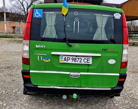 Зеленый Мерседес Вито, объемом двигателя 2.1 л и пробегом 296 тыс. км за 6200 $, фото 4 на Automoto.ua