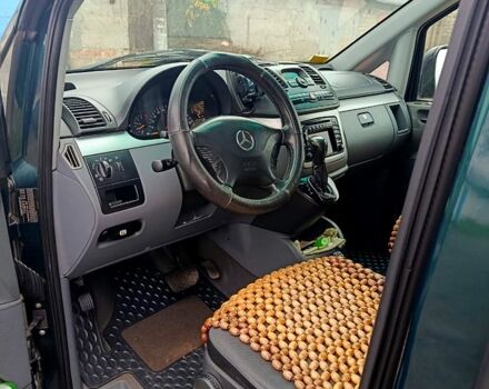 Зеленый Мерседес Вито, объемом двигателя 2.1 л и пробегом 200 тыс. км за 8000 $, фото 6 на Automoto.ua