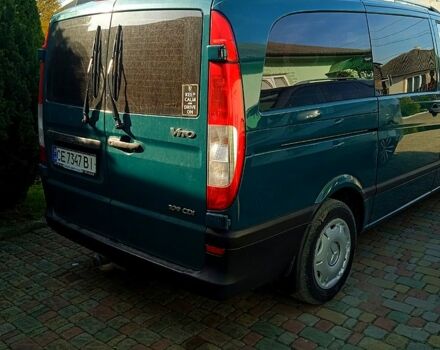 Зеленый Мерседес Вито, объемом двигателя 2.1 л и пробегом 186 тыс. км за 9900 $, фото 3 на Automoto.ua