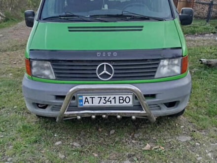 Мерседес Віто 1997 у Івано-Франківську на Automoto.ua Зелений Мерседес Віто, об'ємом двигуна 2.3 л та пробігом 346 тис. км за 3000 $, фото 1 на Automoto.ua