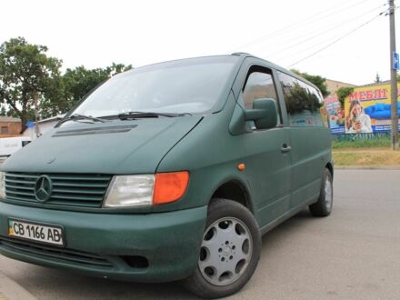 Мерседес Вито 1997 в Прилуках на Automoto.ua Зеленый Мерседес Вито, объемом двигателя 2 л и пробегом 355 тыс. км за 3332 $, фото 1 на Automoto.ua