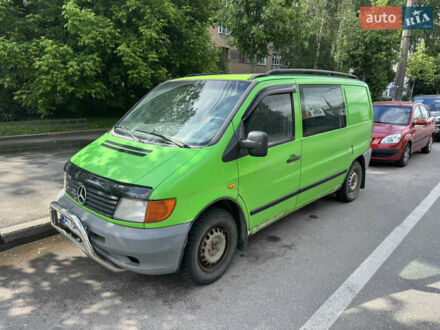 Мерседес Вито 1997 в Чернигове на Automoto.ua Зеленый Мерседес Вито, объемом двигателя 2.3 л и пробегом 346 тыс. км за 2999 $, фото 1 на Automoto.ua