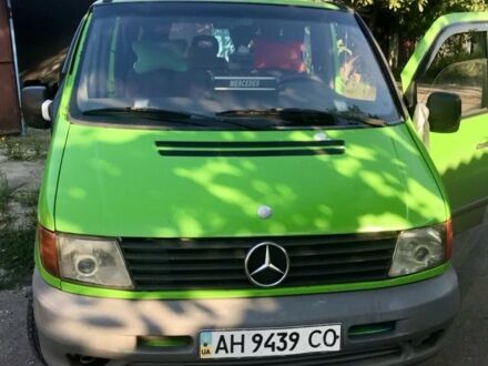 Мерседес Вито 1998 в Доброполье на Automoto.ua Зеленый Мерседес Вито, объемом двигателя 2.3 л и пробегом 591 тыс. км за 5000 $, фото 1 на Automoto.ua