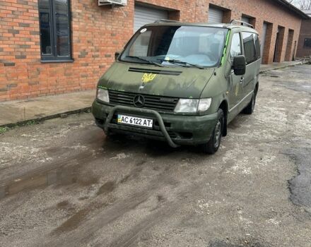 Зеленый Мерседес Вито, объемом двигателя 2.3 л и пробегом 300 тыс. км за 1999 $, фото 1 на Automoto.ua